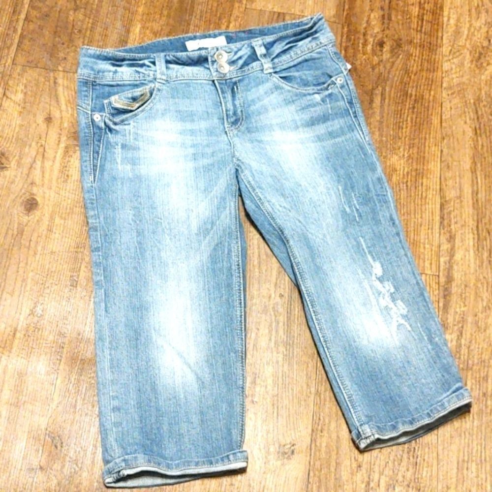 Candies denim Stone washed capris